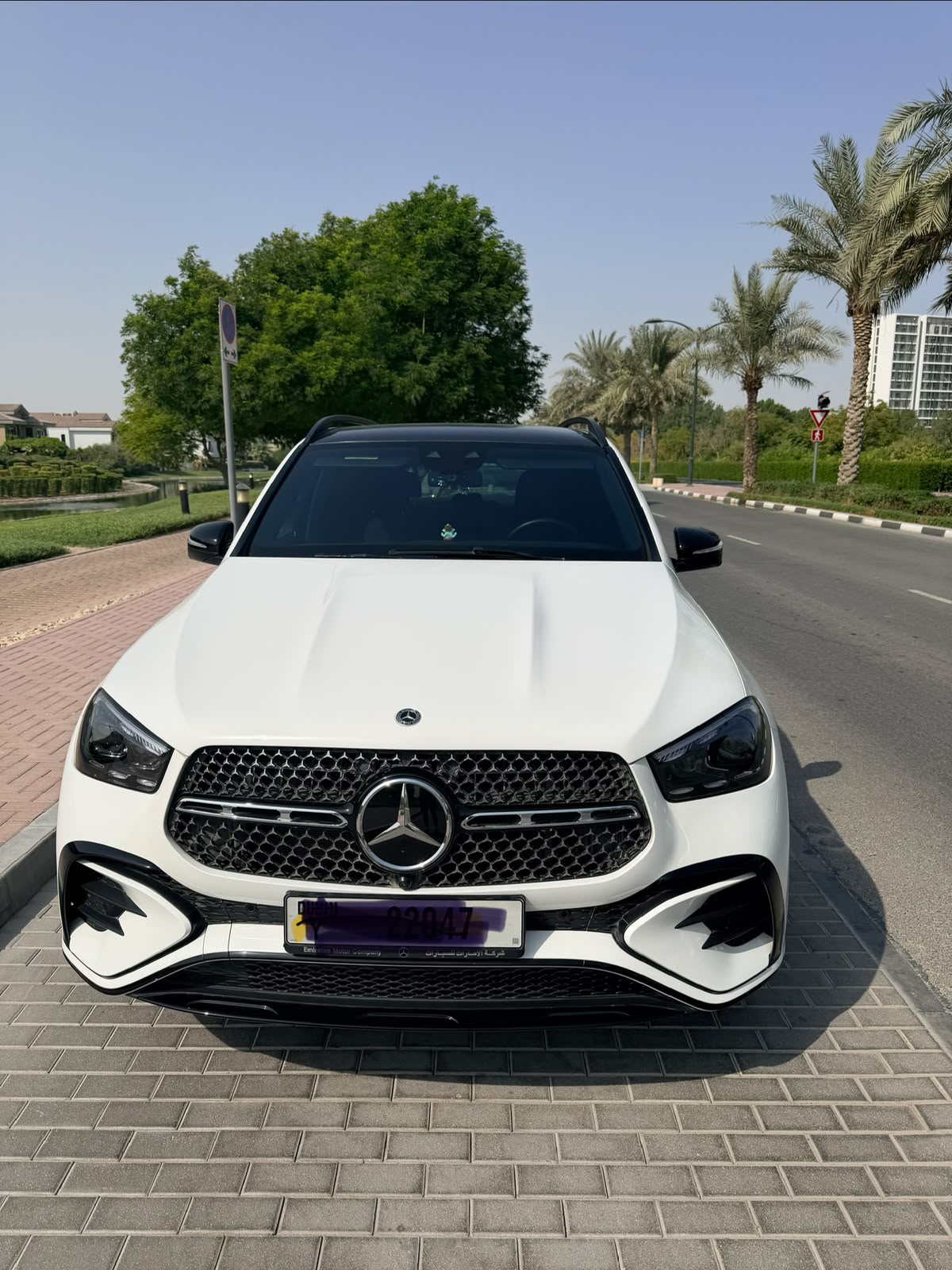 Bianca Mercedes Benz GLE 450 4Matic 2024